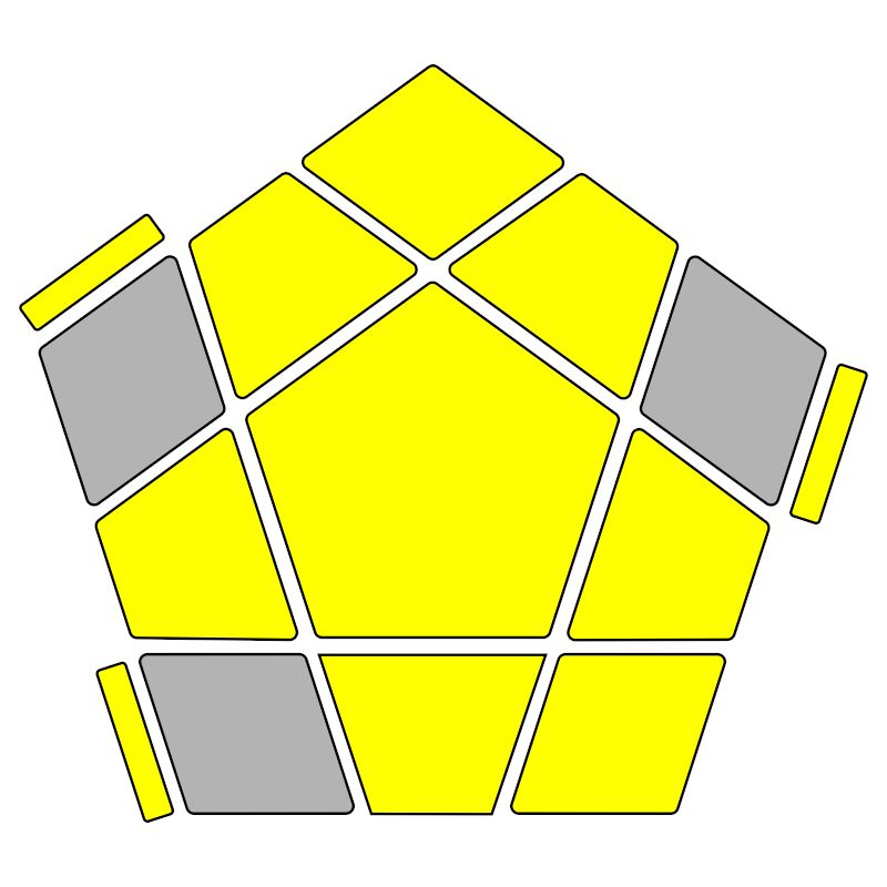 MEGA OLL 10 Megaminx OLL Alg