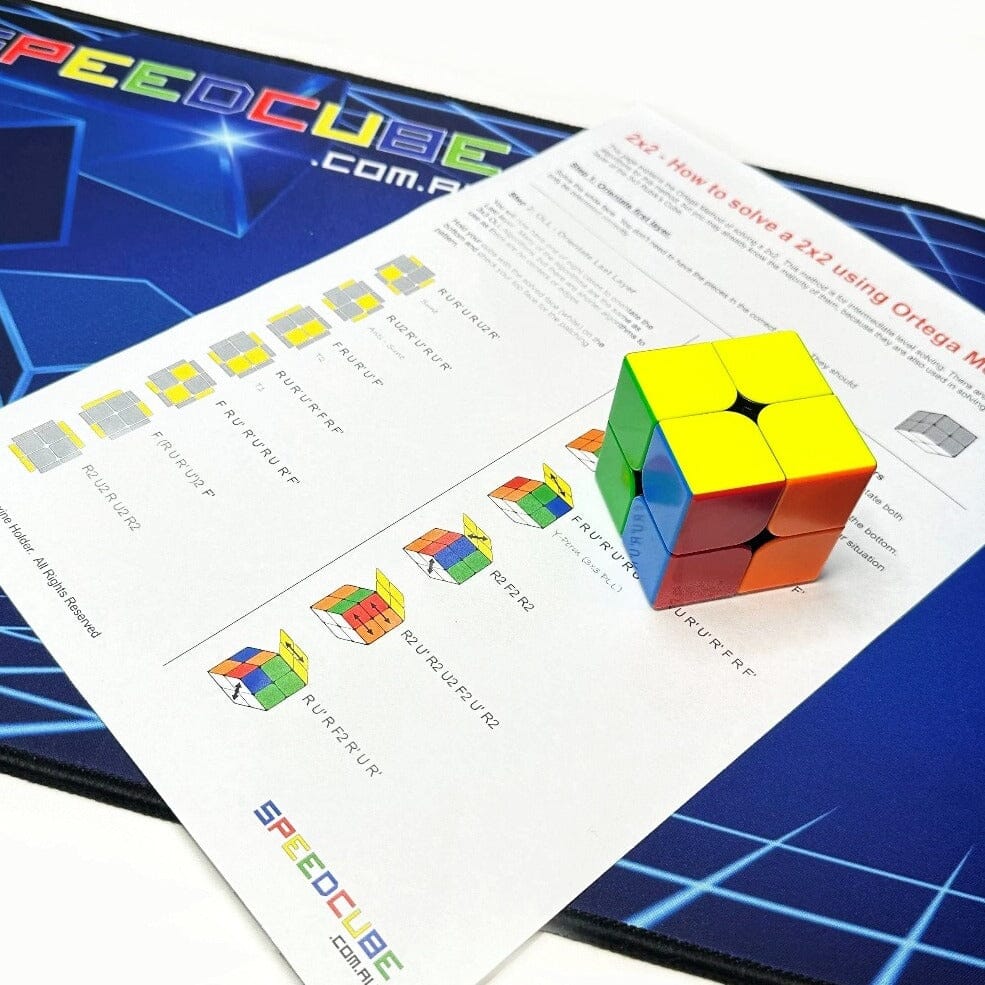 How To Solve the 2x2 Cube Intermediate Guide Using Ortega PDF DOWNLOAD